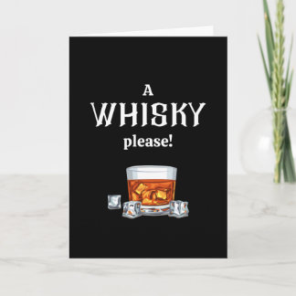 A Whisky | Whiskey, alstublieft Kaart