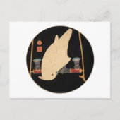 A White Macaw, Jakuchu Briefkaart (Voorkant)