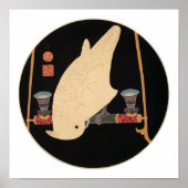 A White Macaw, Jakuchüu Poster (Voorkant)