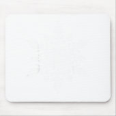 A White Snowflake  Muismat (Voorkant)