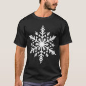 A White Snowflake T-shirt (Voorkant)