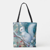 A White Squirrel Tote Bag (Achterkant)