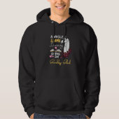 A Whole Llama Learning Going On In Secondary Schoo Hoodie (Voorkant)