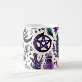 A Wiccan Pattern 1 Koffiemok (Center)