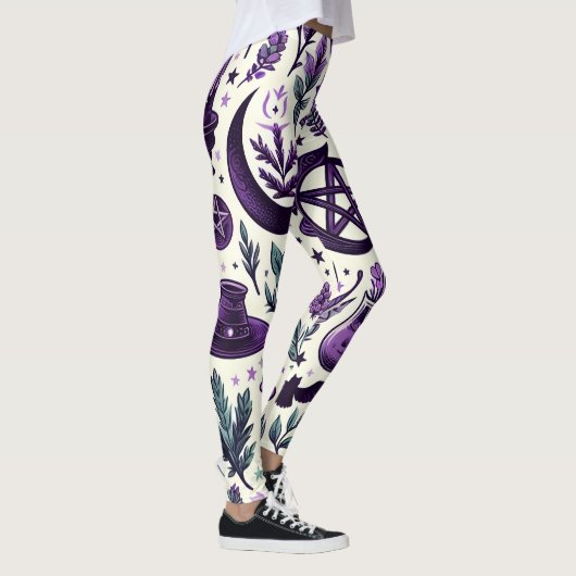 A Wiccan Pattern 1 Leggings (Rechts)