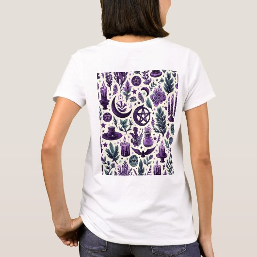 A Wiccan Pattern 1 T-shirt (Achterkant)