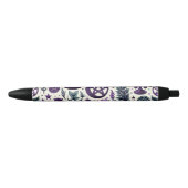 A Wiccan Pattern 1 Zwarte Inkt Pen (Voorkant)