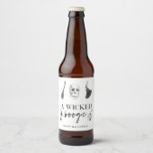 A Wicked Boogie | Happy Halloween Bier Etiket (Voorkant)