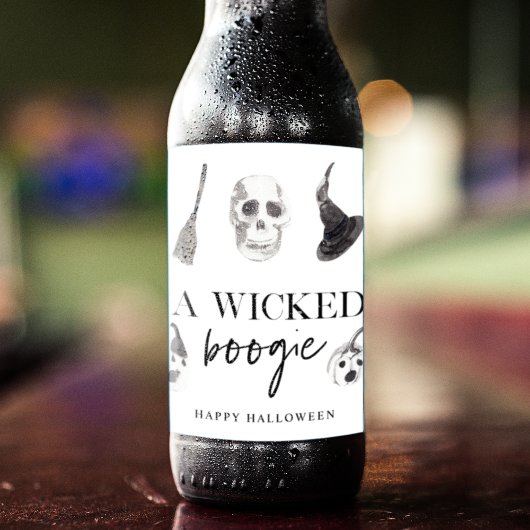 A Wicked Boogie | Happy Halloween Bier Etiket