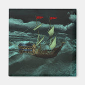 A Wild and Stormy Zee Magnet (Voorkant)