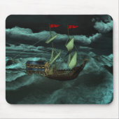 A Wild and Stormy Zee Mousepad Muismat (Voorkant)