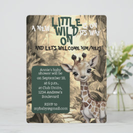A Wild One Safari Adventures: een uniek Baby showe Kaart