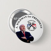 A. Wildman voor President 2020 Ronde Button 5,7 Cm (Voorkant /achterkant)