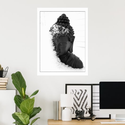 A Winter Buddha Poster (Thuiskantoor)