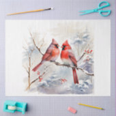 A Winter Cardinal Series Design 4 Tissuepapier (Craft)