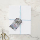 A Winter Idyll Cadeaulabel (Met Touw)