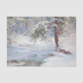 A Winter Idyll Tissuepapier (Voorkant)