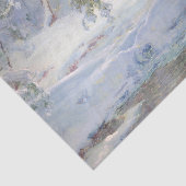 A Winter Idyll Tissuepapier (Detail)