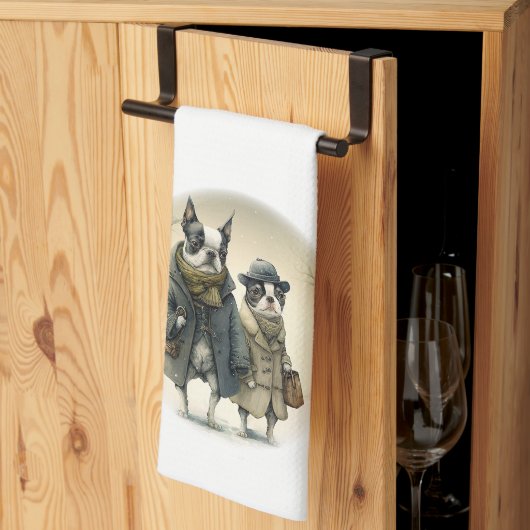 A Winter Walk 01 Theedoek (Derde Gevouwen)