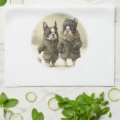 A Winter Walk 02 Theedoek (Gevouwen)