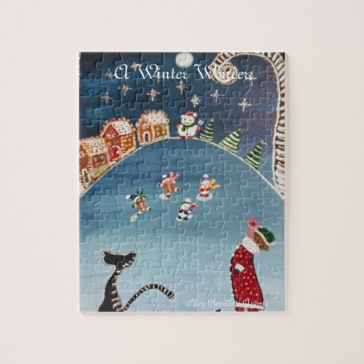 A Winter Wonder Jigsaw Puzzle Legpuzzel (Verticaal)