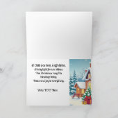 A Winter Wonderland Christmas Kaart (Binnen)