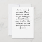 A Winter Wonderland Kaart (Achterkant)