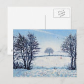 A Winters Walk Briefkaart (Voorkant / Achterkant)