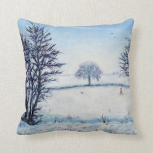 A Winters Walk Kussen