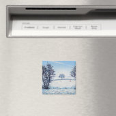A Winters Walk Magneet (Insitu (Vaatwasser))