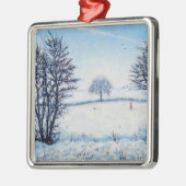 A Winters Walk Metalen Ornament (Links)