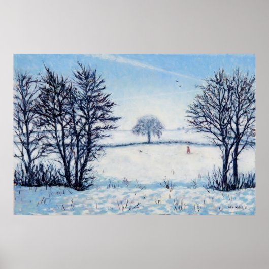 A Winters Walk Poster (Voorkant)