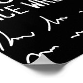 A Wise Doctor Once Wrote - Funny Doctor Gezegde Poster (Hoek)