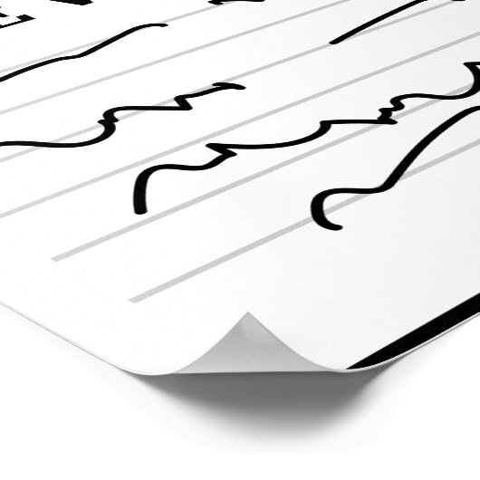 A Wise Doctor Once Wrote - Funny Doctor Gezegde Poster (Hoek)