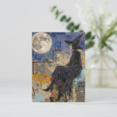 A Witch Collage Briefkaart (Staand voorkant)