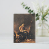 A Witch - Salvatore Rosa (1646) Briefkaart (Staand voorkant)