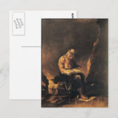A Witch - Salvatore Rosa (1646) Briefkaart (Voorkant / Achterkant)