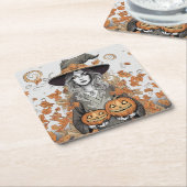 A witch's love kartonnen onderzetters (Schuin)