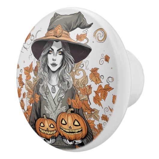 A witch's love keramische knop (Rechts)