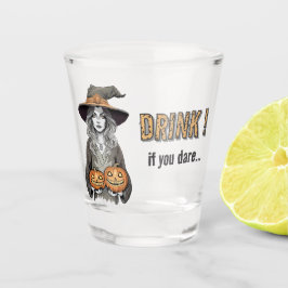A witch's love shot glas