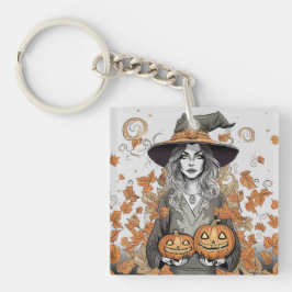 A witch's love sleutelhanger