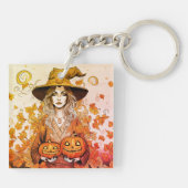 A witch's love sleutelhanger (Achterkant)