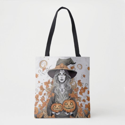 A witch's love tote bag (Voorkant)