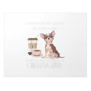 a woman can not survive on kluis alone she also notitieblok