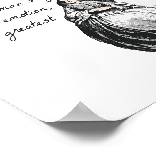 A woman's greatest strength... poster (Hoek)