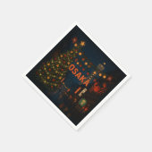 A wonderful nighttime Christmas in Osaka Servet (Hoek)