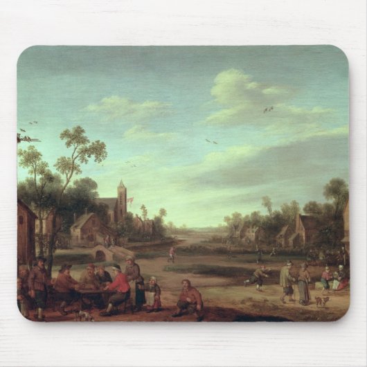 A Wooded River Landscape, 1646 Muismat (Voorkant)