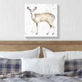 A Woodland Walk IX Canvas Afdruk (Insitu (Slaapkamer))