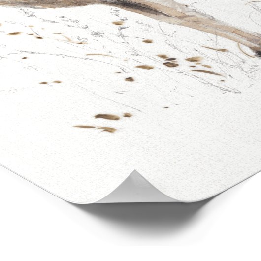 A Woodland Walk IX Poster (Hoek)