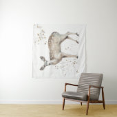 A Woodland Walk IX Wandkleed (In situ)